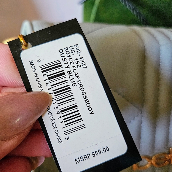 bebe leather & chain 2 way bag NWT - Picture 3 of 10